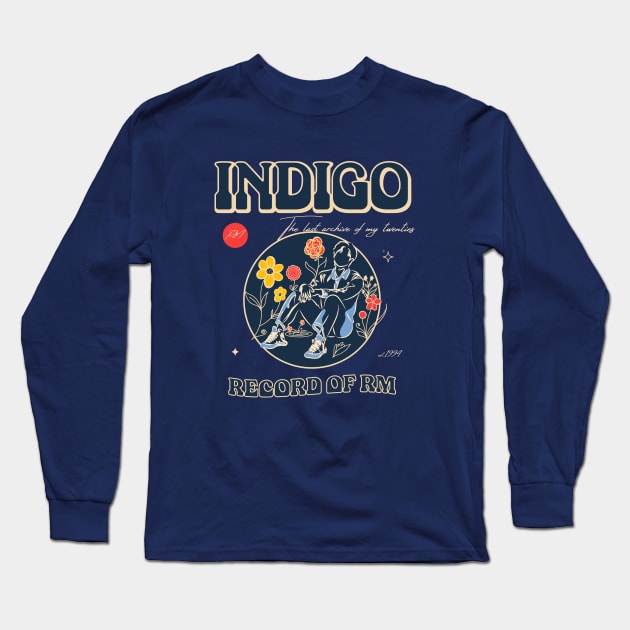 indigo rm Long Sleeve T-Shirt by nelkrshop